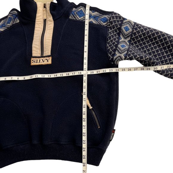 Silvy Walking Quarter Zip Alpaca Wool Pullover Size Medium - Picture 7 of 12